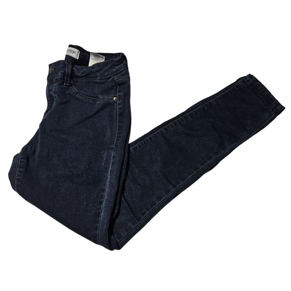 Kensie Jeans Womens Size 4 Skinny Low Rise Dark Wash Denim Pants